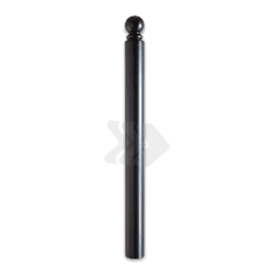 Poteau de trottoir – Type Leeuwarden – noir RAL9016 (mat)