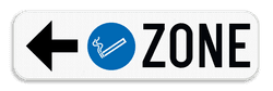 Informatiebord Pijl - Rookzone