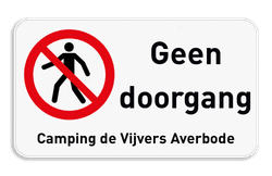 Informatieborden recreatie