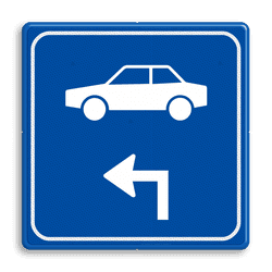 Verkeersbord - Routeverwijzing auto