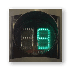 1x210mm Countdown signal