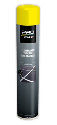 Belijningsverf geel - spuitbus 750 ml