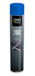 Belijningsverf blauw - spuitbus 750 ml