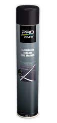 Belijningsverf zwart - spuitbus 750 ml