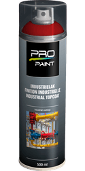 A&eacute;rosol de peinture industrielle rouge brillant &ndash; 500 ml