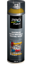 A&eacute;rosol de peinture industrielle jaune brillant &ndash; 500 ml