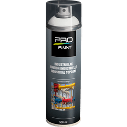 A&eacute;rosol de peinture industrielle blanc mat ou brillant &ndash; 500 ml