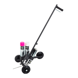 Chariot de marquage &agrave; 3 roues pour sprays de 500, 600 et 750 ml