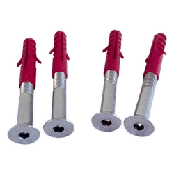 Bevestigingset type 1 - M8x80mm t.b.v. vloermontage (set 4 stuks)