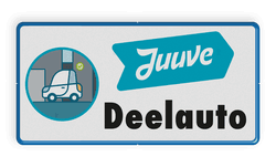 Parkeerbord Juuve - Deelauto