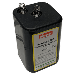 Blokbatterij 6V (7-9Ah)