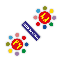 Speelplein markering - Doe mij na spel - Thermoplast - 3000x1200mm