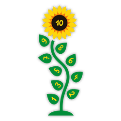 Marquage thermoplastique - Marelle tournesol - 3200x1500mm