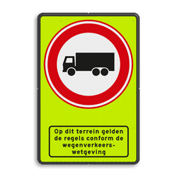Verkeersbord RVV C07 + ODT