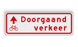 Verkeersteken BW02b