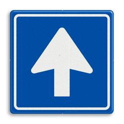 Verkeersbord RVV C03 - Eenrichtingsweg