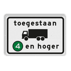 Verkeersteken C22a4