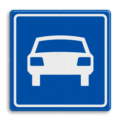 Verkeersbord RVV G03 - Autoweg