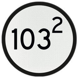 Spoorwegbord VS RS 318a