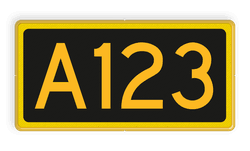 Seinnummerbord (Toegevoegd) - RS - 400x200mm - Reflecterend