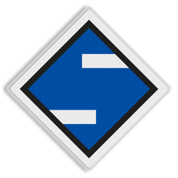 Spoorwegbord SA RS 308a