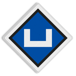 Inschakelbord - RS 307a - 500x500 Reflecterend