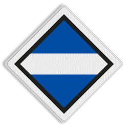 Spoorwegbord SA RS 309a