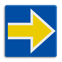 Spoorwegbord RS 227b