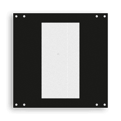 Bord afsluitlantaarn veilig - RS 244a - 300x300mm - Reflecterend