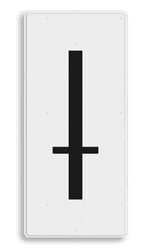 Spoorwegbord ST RS 331