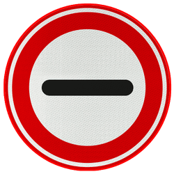 Verkeersbord RVV F10 - Stoppen / halthouden