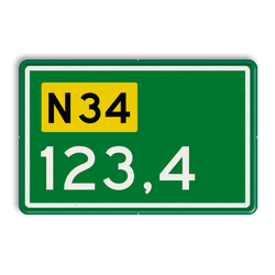 Verkeersteken BB09-01a