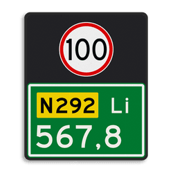 Verkeersteken BB10-01-100-l
