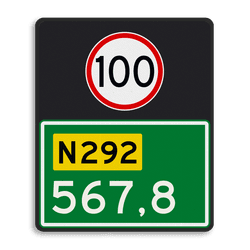 Verkeersteken BB10-01-100