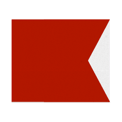 Scheepvaartbord BPR 3.25
