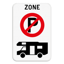 Parkeerverbod campers