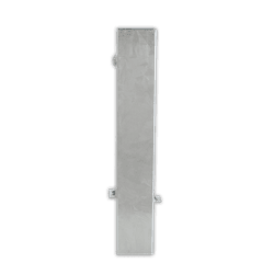 Douille carr&eacute;e pour poteau de stationnement amovible 80 x 80 mm