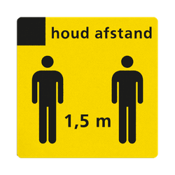 Vloersticker anti-slip - Prorail - verschillende uitvoeringen