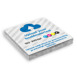 Dalle de signalisation en b&eacute;ton 600 x 600 mm - Personnalis&eacute;