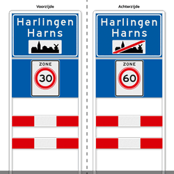 Komportaal H01c 1200mm breed, RVV-paneel 700mm hoog (type 1)