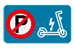 Let op! Geen fietsen of bromfietsen