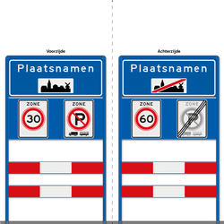 Verkeersteken H01a