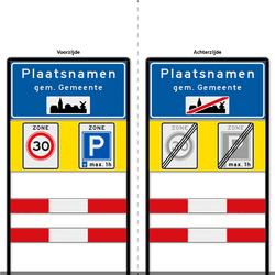 Verkeersteken H01b