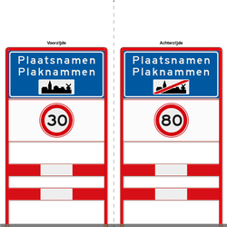 Komportaal H01c 1600mm breed, RVV-paneel 700mm hoog (type 1)