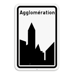Panneau de signalisation F1a