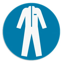 Veiligheidsbord - Beschermende werkkleding verplicht - M010
