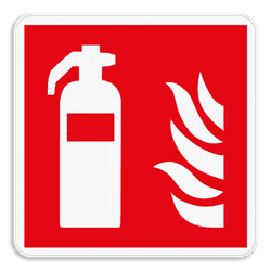 Brand bord F001 - Brandblusser