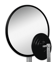 Miroir de sécurité Ø600mm avec support 48-90mm