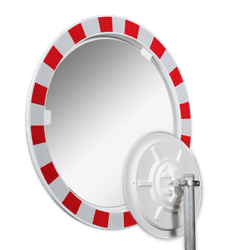 Miroir de circulation en acier inoxydable Ø600mm