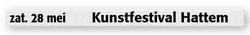 Evenementensticker - Visit Hattem - 1840x130mm